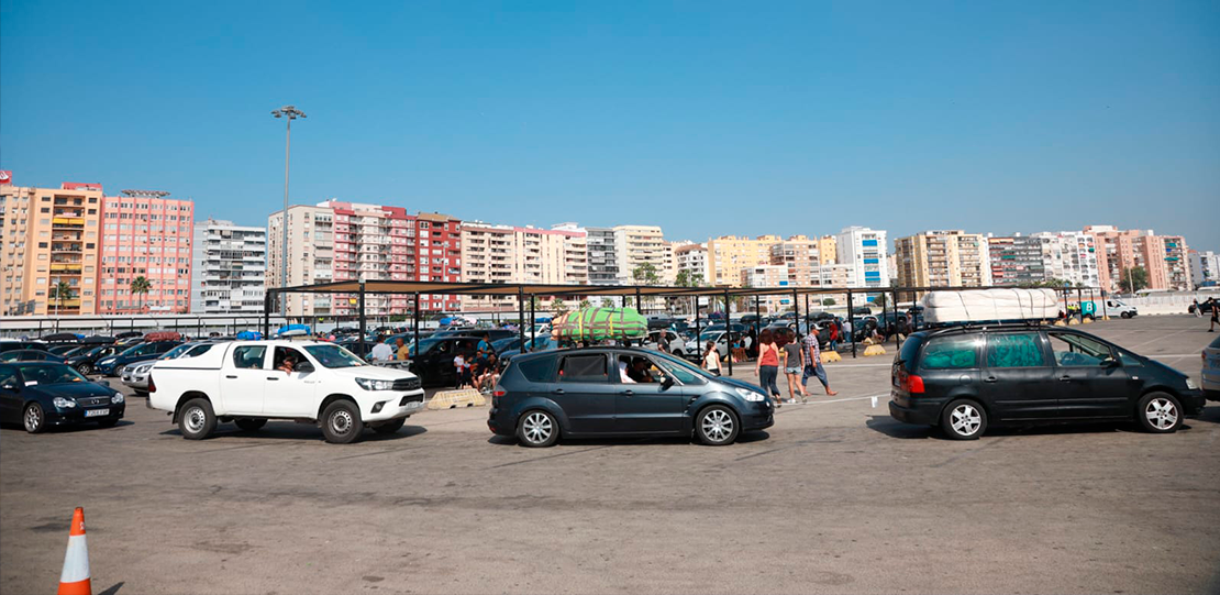 Vehículos en la OPE