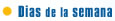 Días de la semana