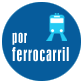 por ferrocarril