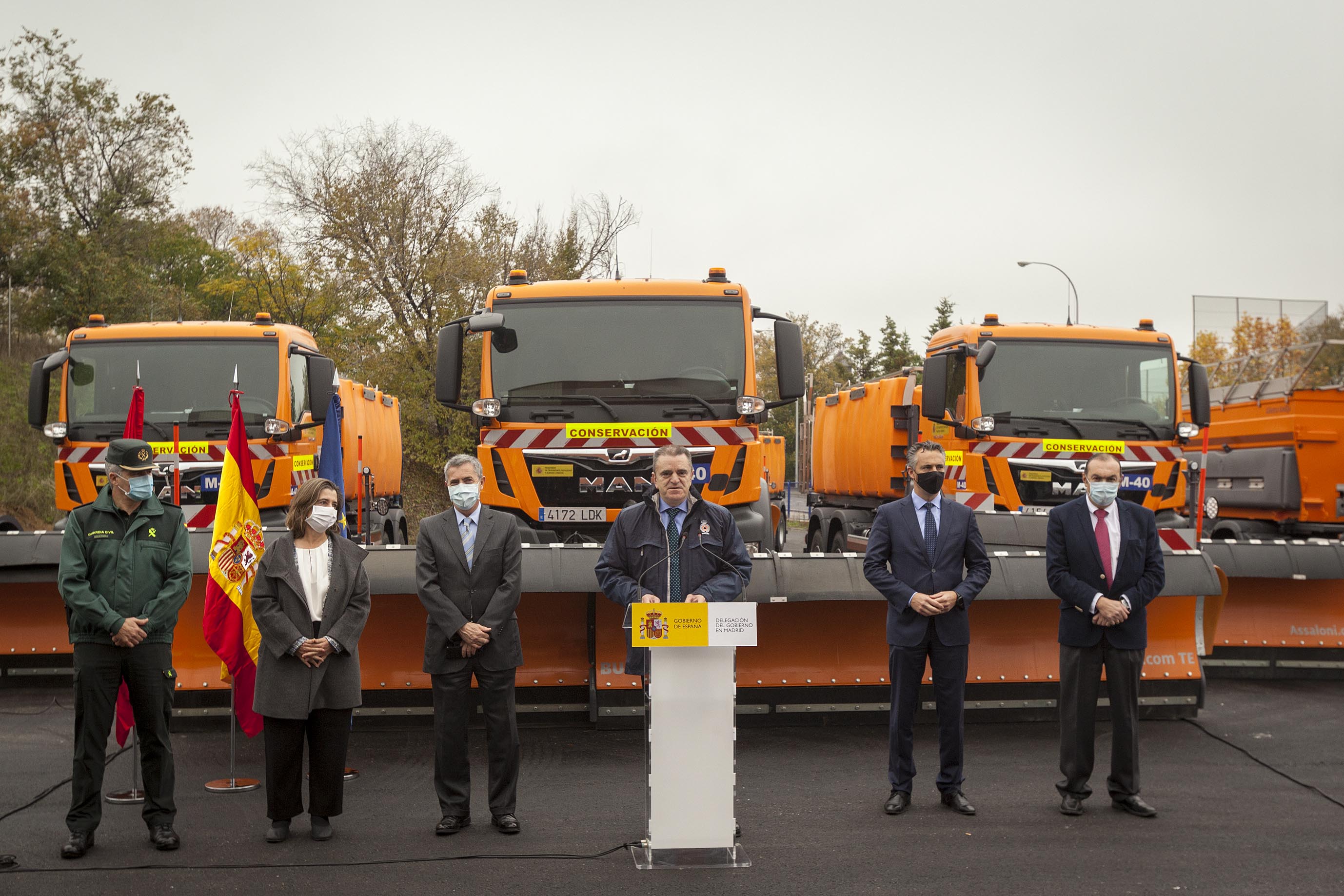 Presentación del Plan de Fenómenos Adversos y Nevadas 2020-2021 en la Comunidad de Madrid 