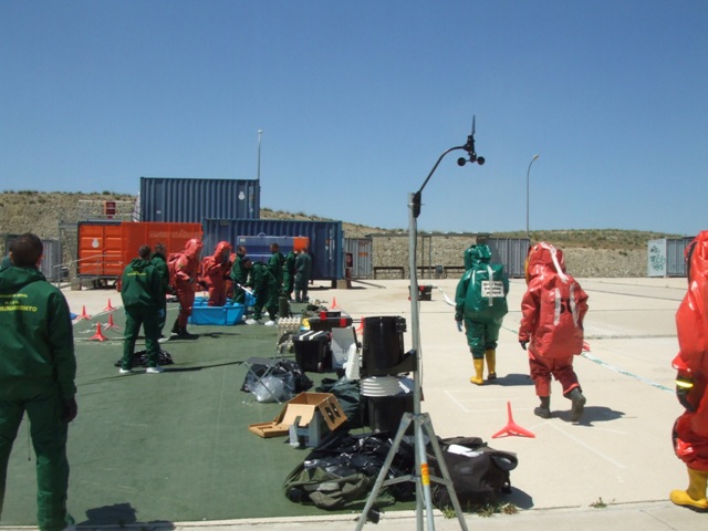 XVII edición del Curso de Especialistas en Defensa Nuclear, Radiológica, Biológica y Química de la Guardia Civil