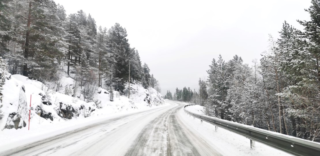 Carretera nevada