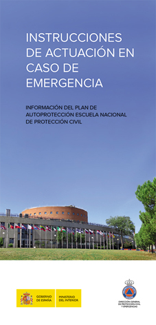 Tríptico Instrucciones de actuación en caso de emergencia