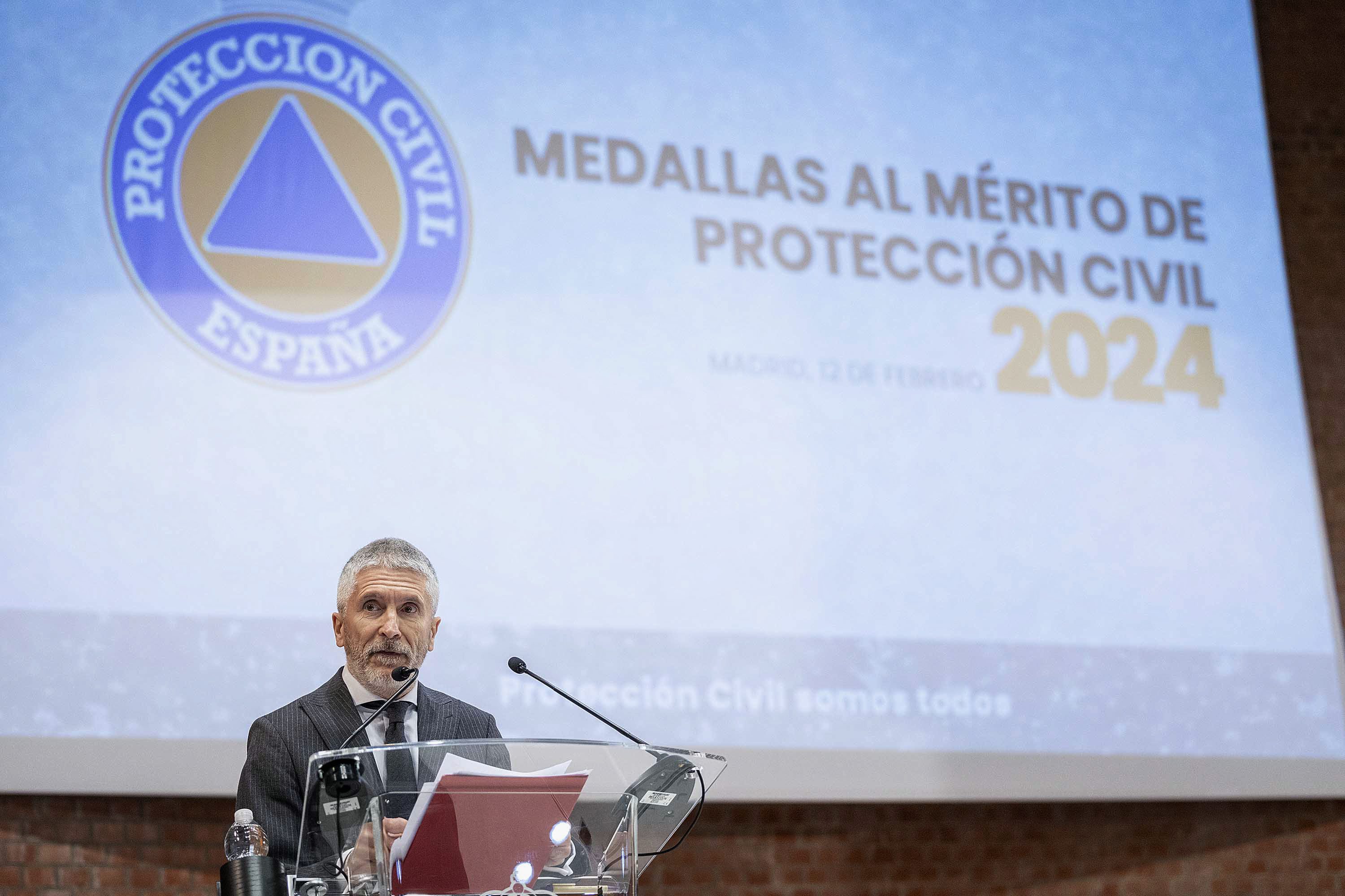 Momento de la ceremonia de entrega