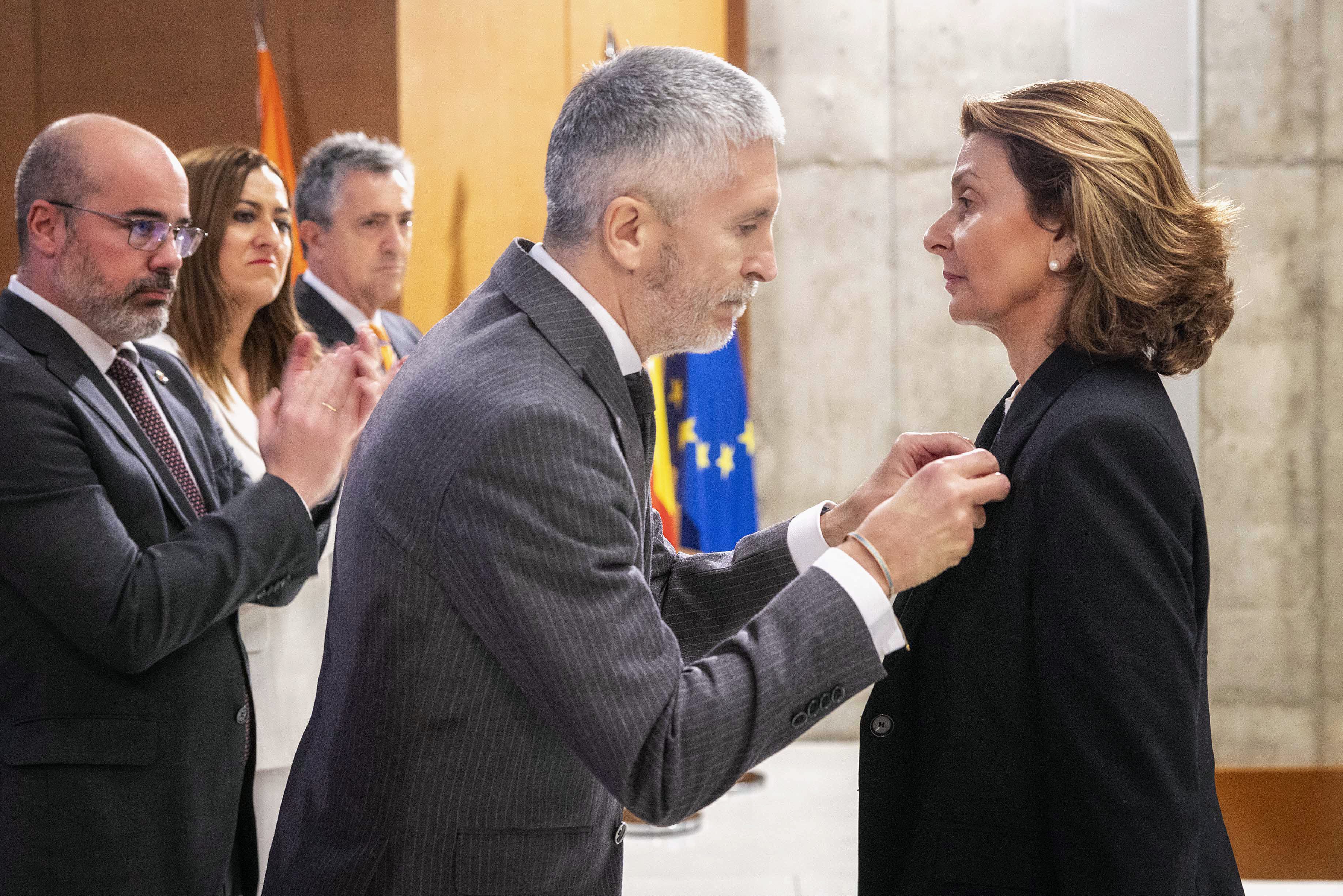 Momento de la ceremonia de entrega