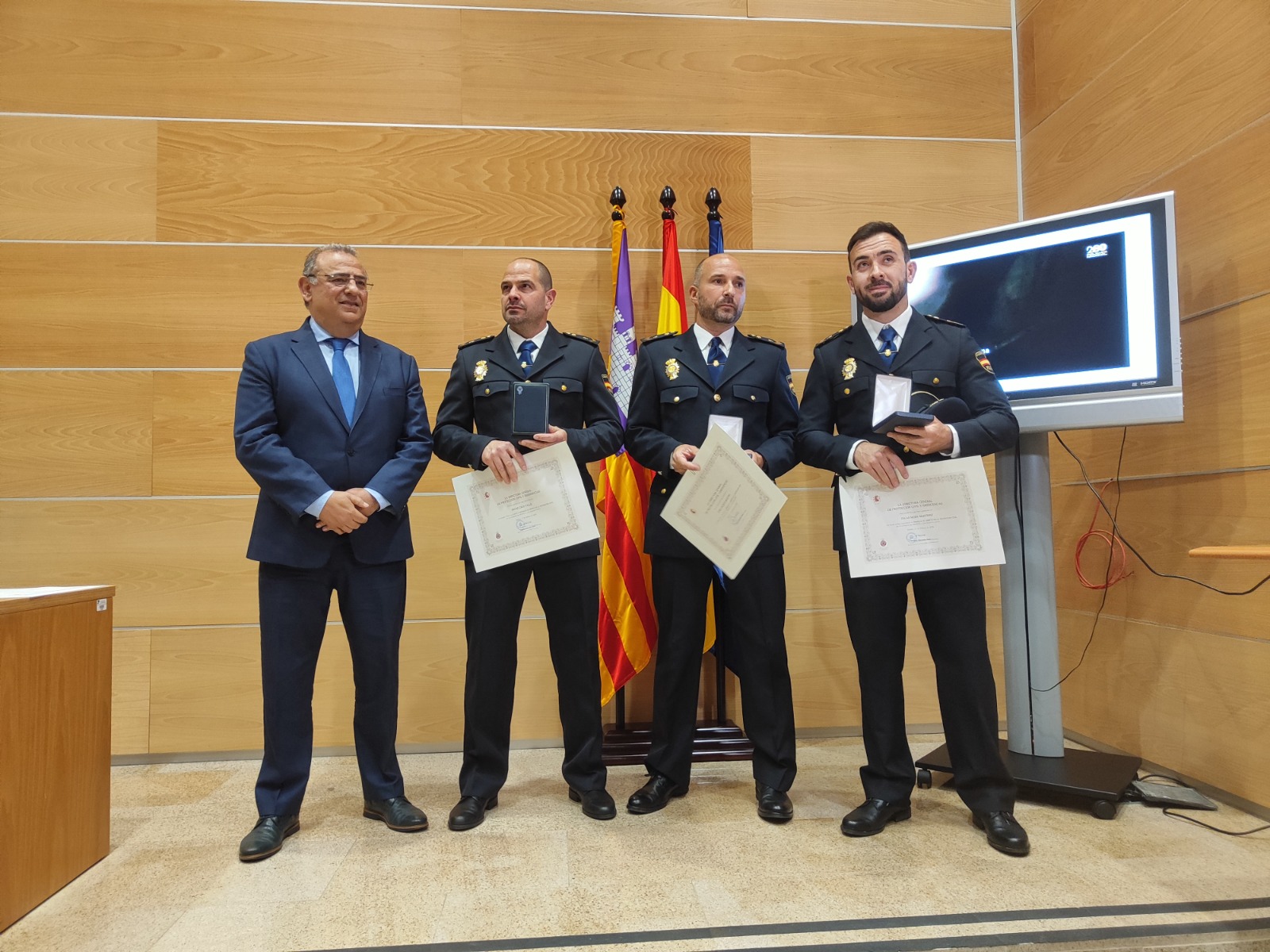 Entrega de Medallas