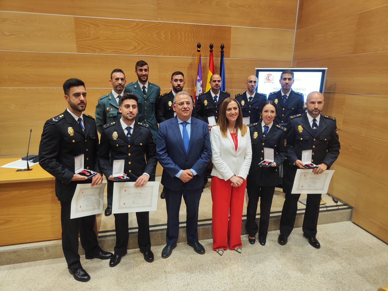 Entrega de Medallas