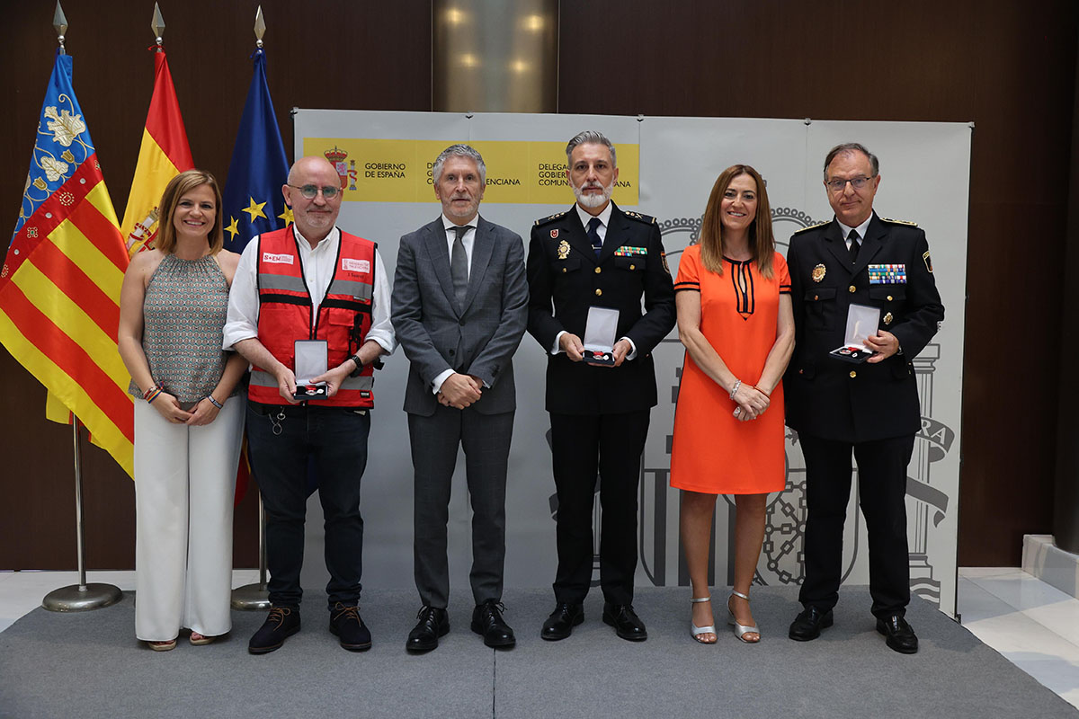 Momento del acto de entrega