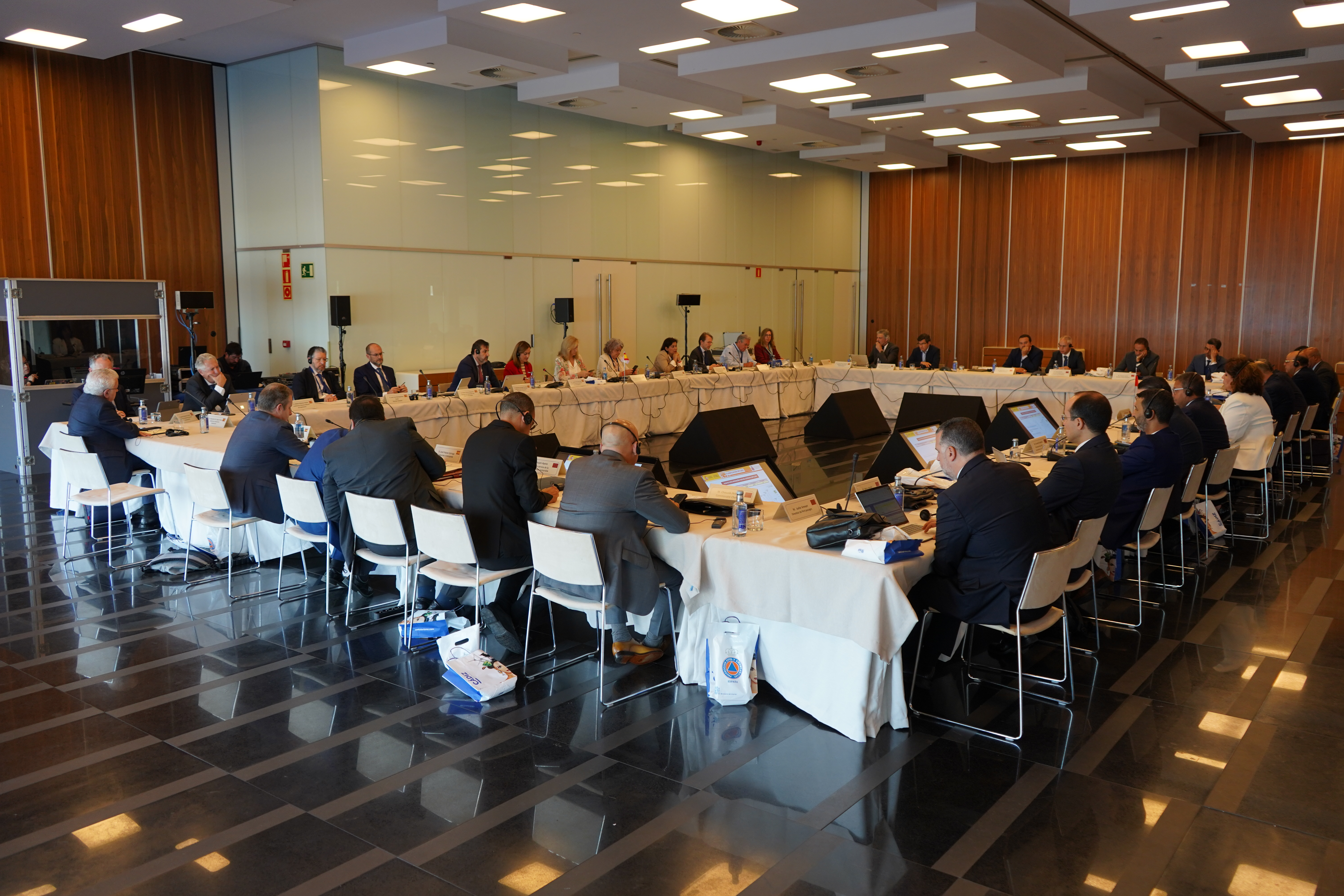 Imagen durante la reunión