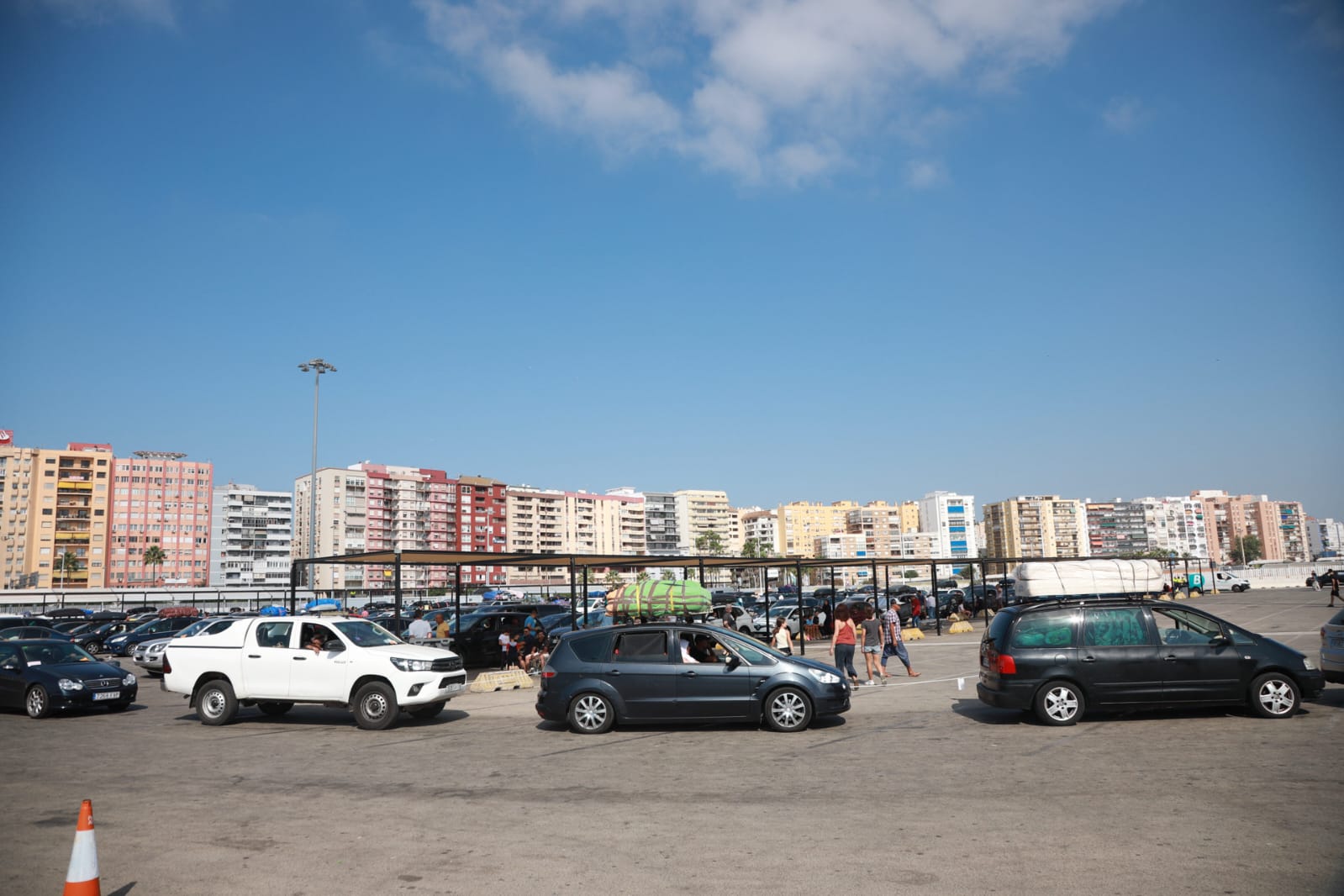 Vehículos en la OPE