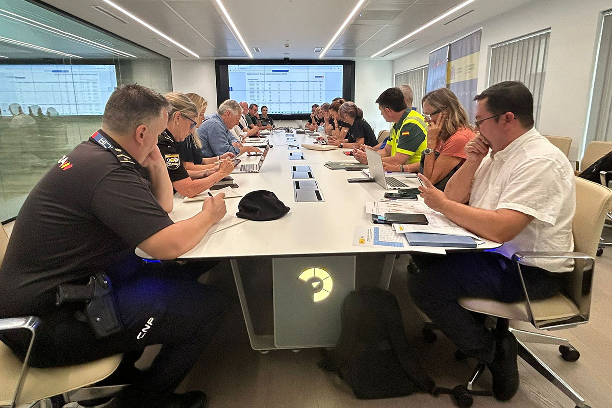 El Comité trabajando