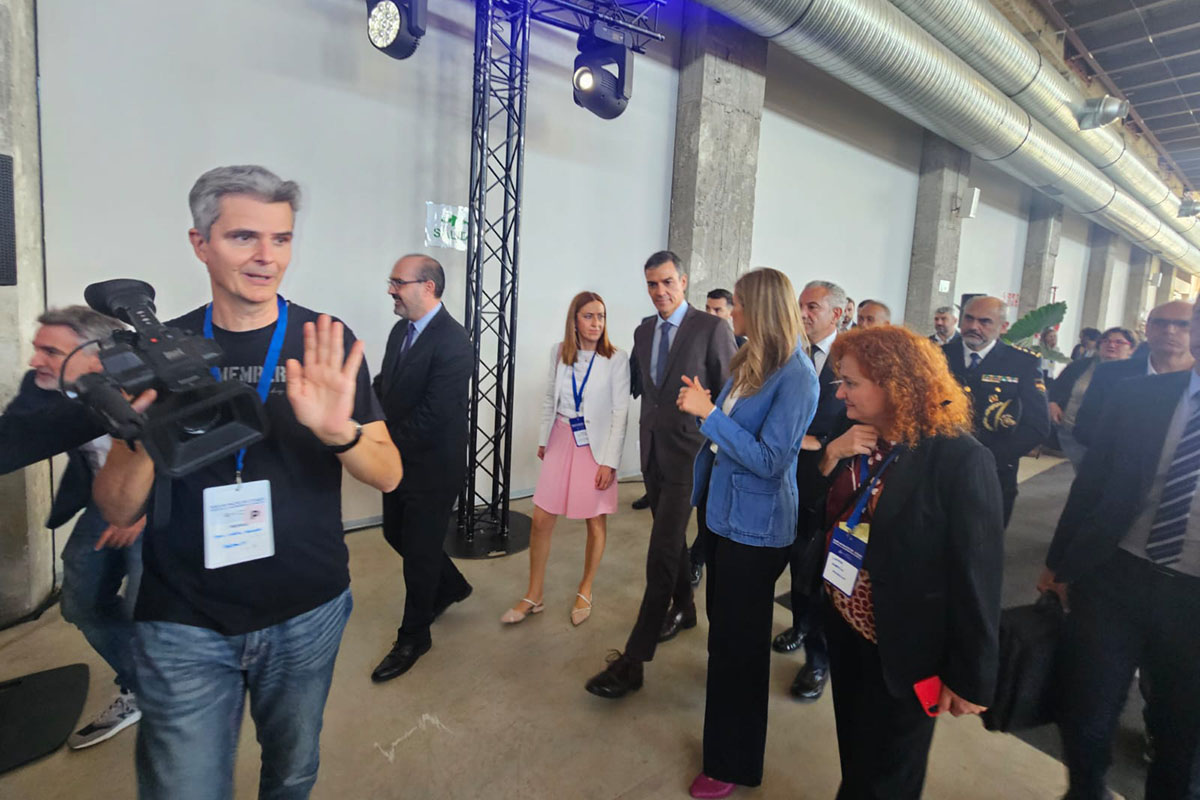 Pedro Sánchez en la convención