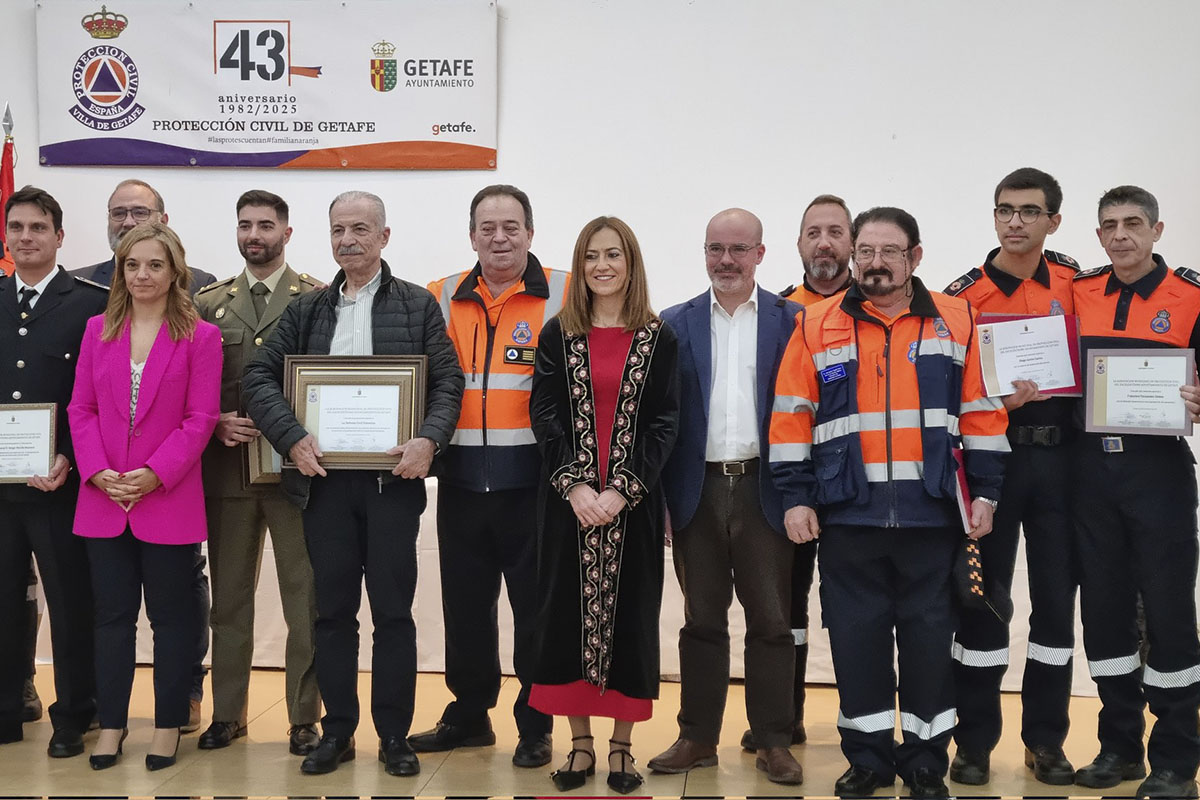 Foto de grupo con los voluntarios