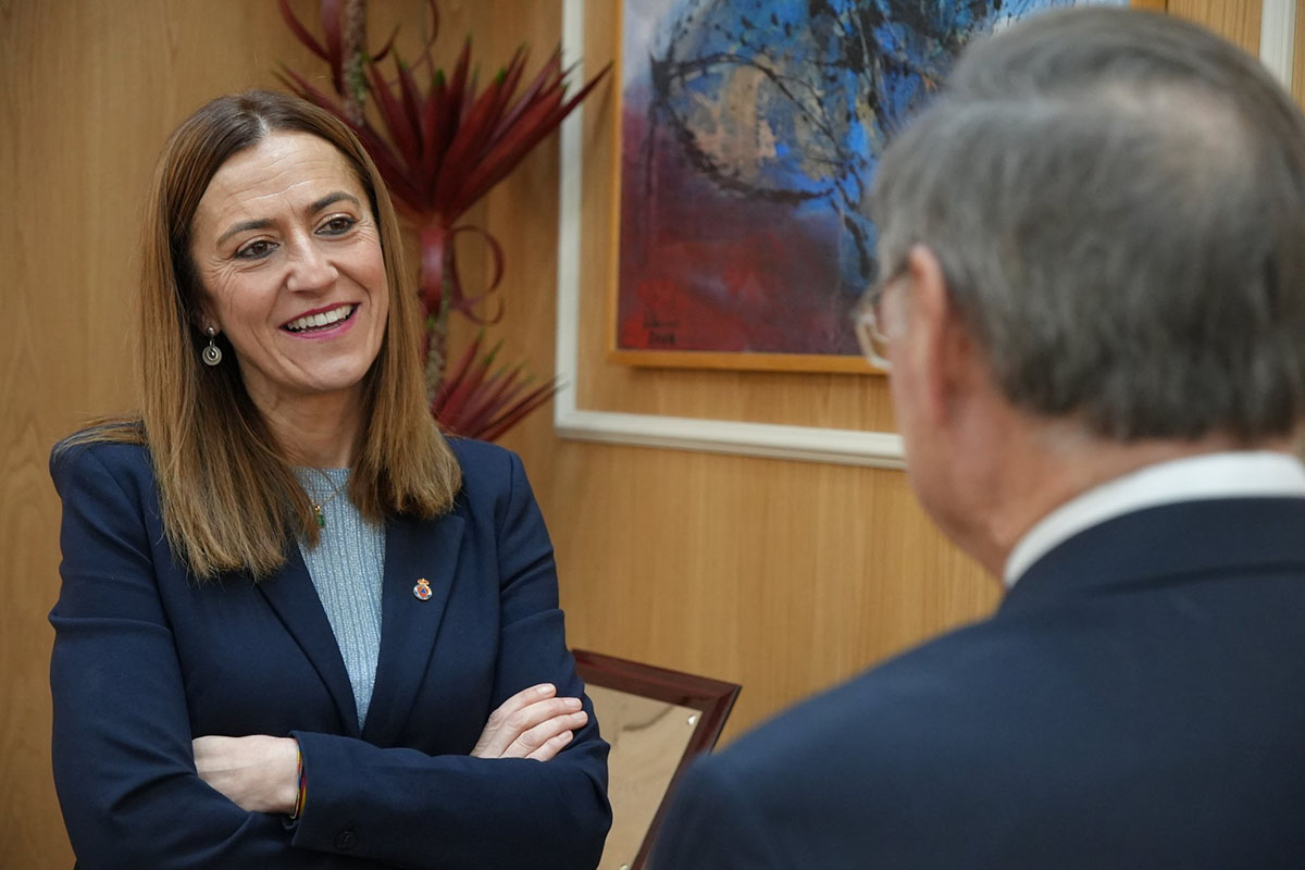 Momento de una de las reuniones de trabajo