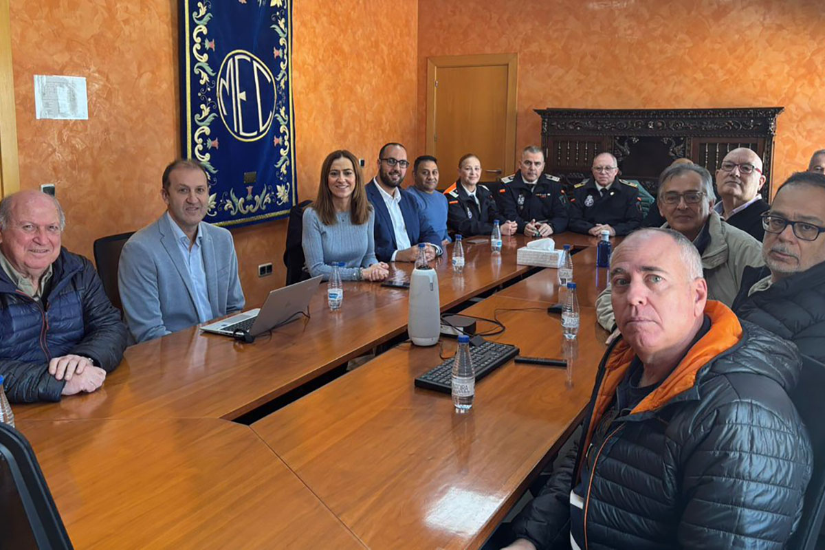 Momento de una de las reuniones de trabajo