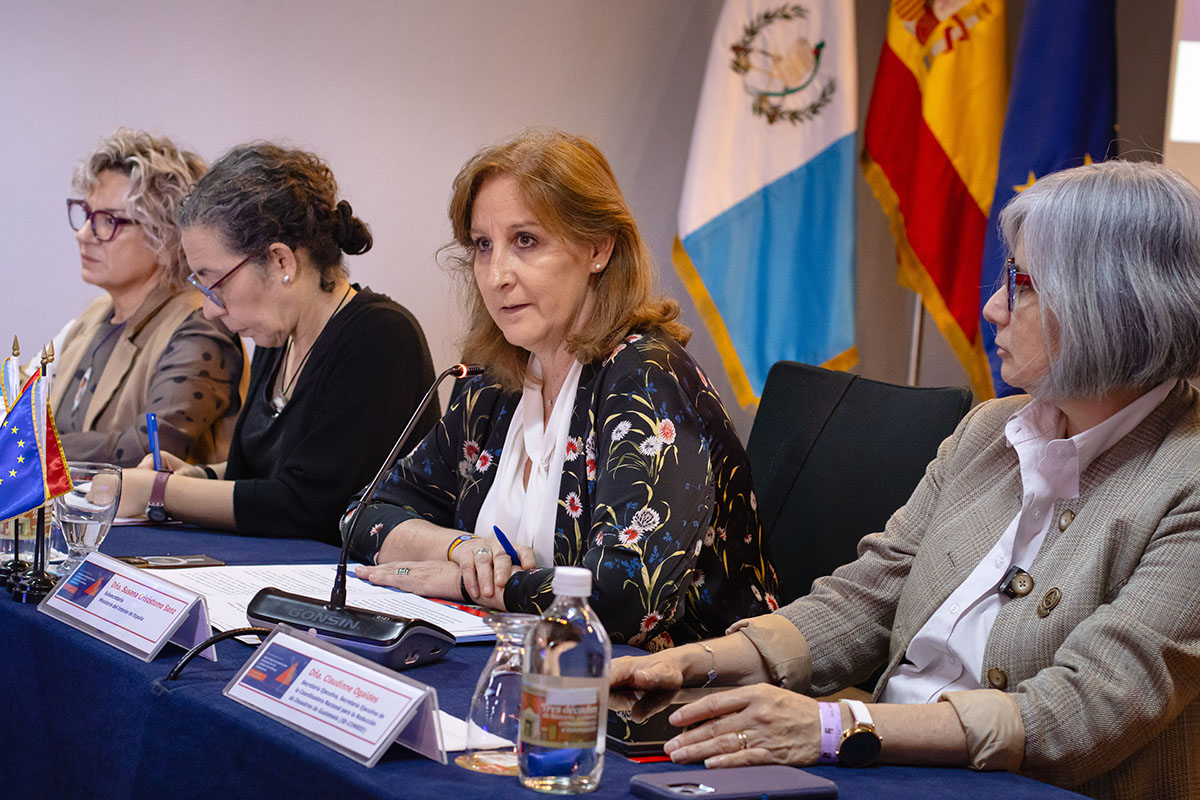 La subsecretaria del Ministerio del Interior, Susana Crisóstomo.