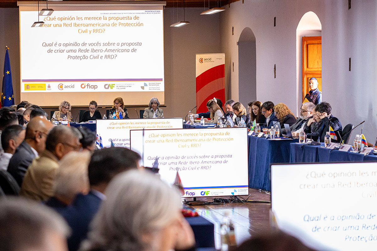 Momento de la reunión.