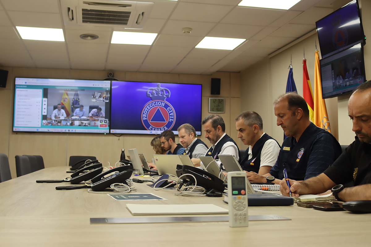 El Ministerio del Interior ha activado este lunes el Puesto de Mando Unificado (PMU) que dirigirá y coordinará los dispositivos de seguridad y de protección civil