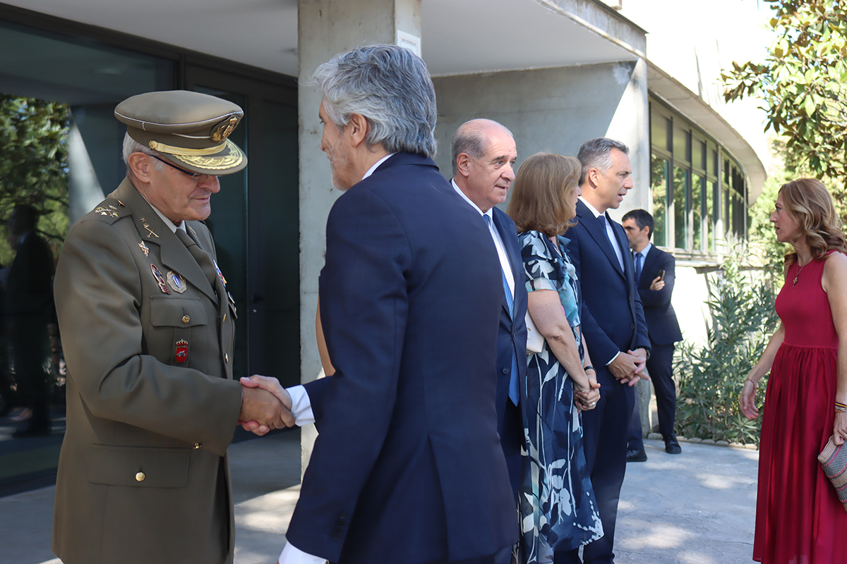 Momento de la ceremonia de inauguración del curso académico.