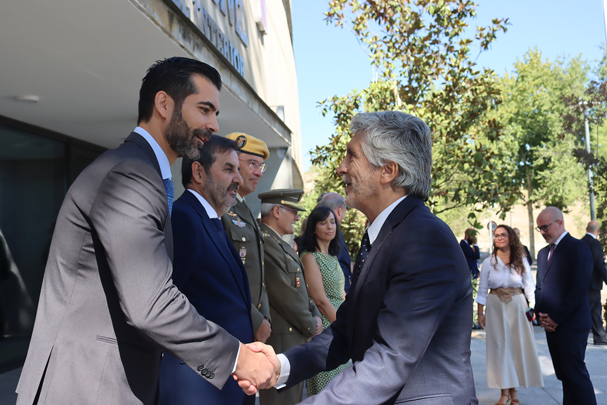Momento de la ceremonia de inauguración del curso académico.