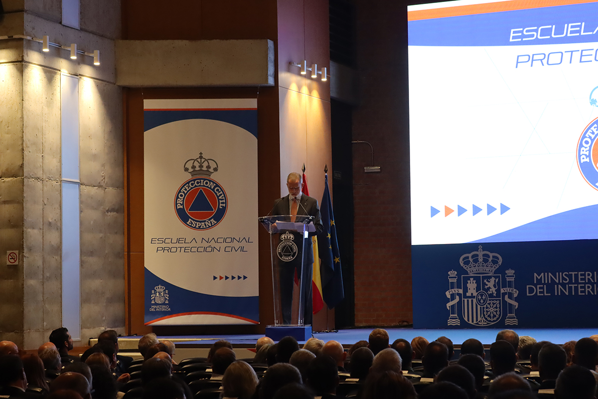 Momento de la ceremonia de inauguración del curso académico.