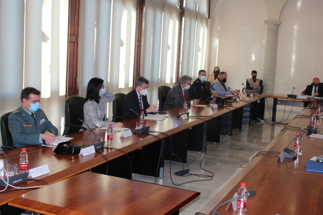 Reunión de la subdelegación de gobierno de Granada