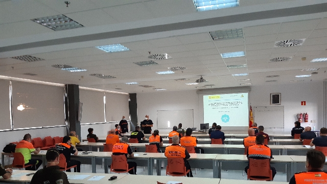 la formación se ha realizado en la Escuela Nacional de Protección Civil