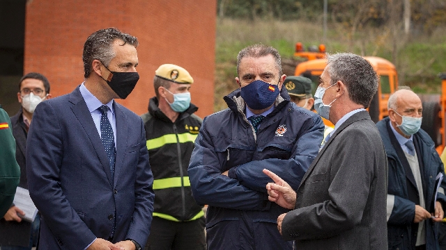 el delegado del Gobierno en Madrid, José Manuel Franco, ha presidido hoy, desde el Centro de Conservación y Explotación de Carreteras M-40 Norte