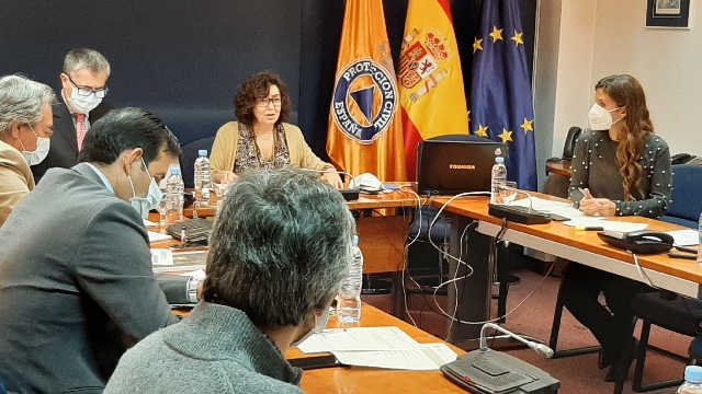 reunión para la coordinación de cara a la Campaña de Vialidad Invernal 2020-2021