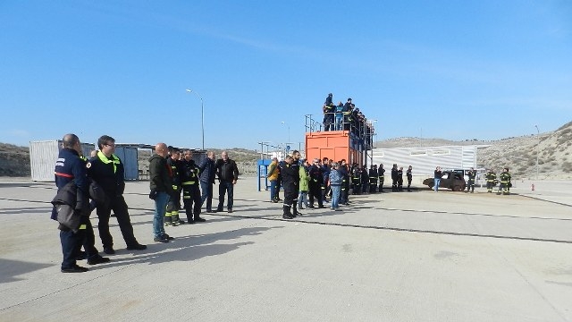 los bomberos asistentes a la jornada técnica de V Workshop ven las nuevas técnicas