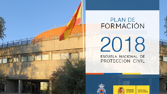 de plan de formación de la escuela de Protección Civil del 2018