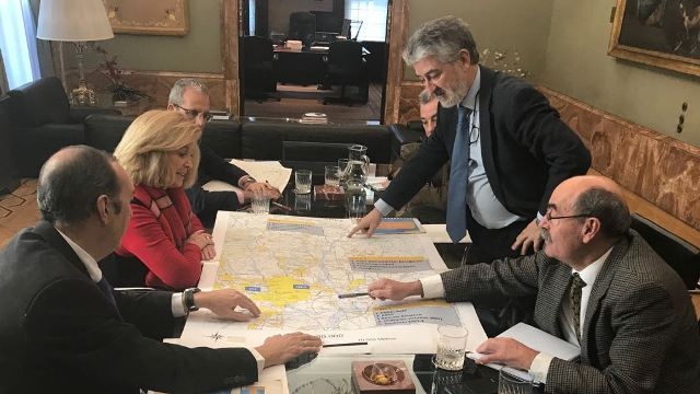 el director general de Protección Civil y Emergencias presenta a la Delegada del Gobierno en Madrid el Ejercicio