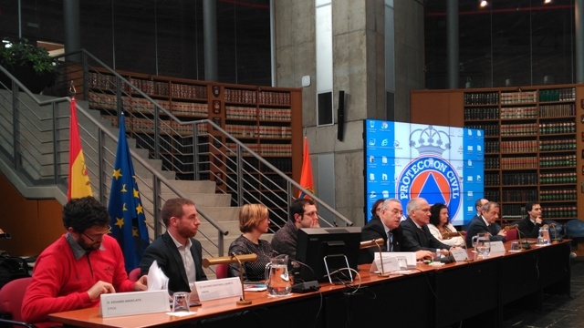 la Escuela de Protección Civil acoge la jornada informativa de el programa anual de trabajo de la UE 2018