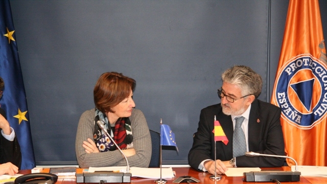 la directora general de Protección Civil y Operaciones de Ayuda Humanitaria Europea presenta proyecto RescEU