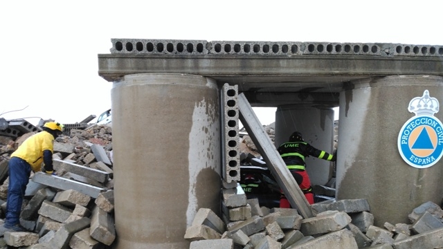 cursos sobre rescate y salvamento en estructuras colapsadas