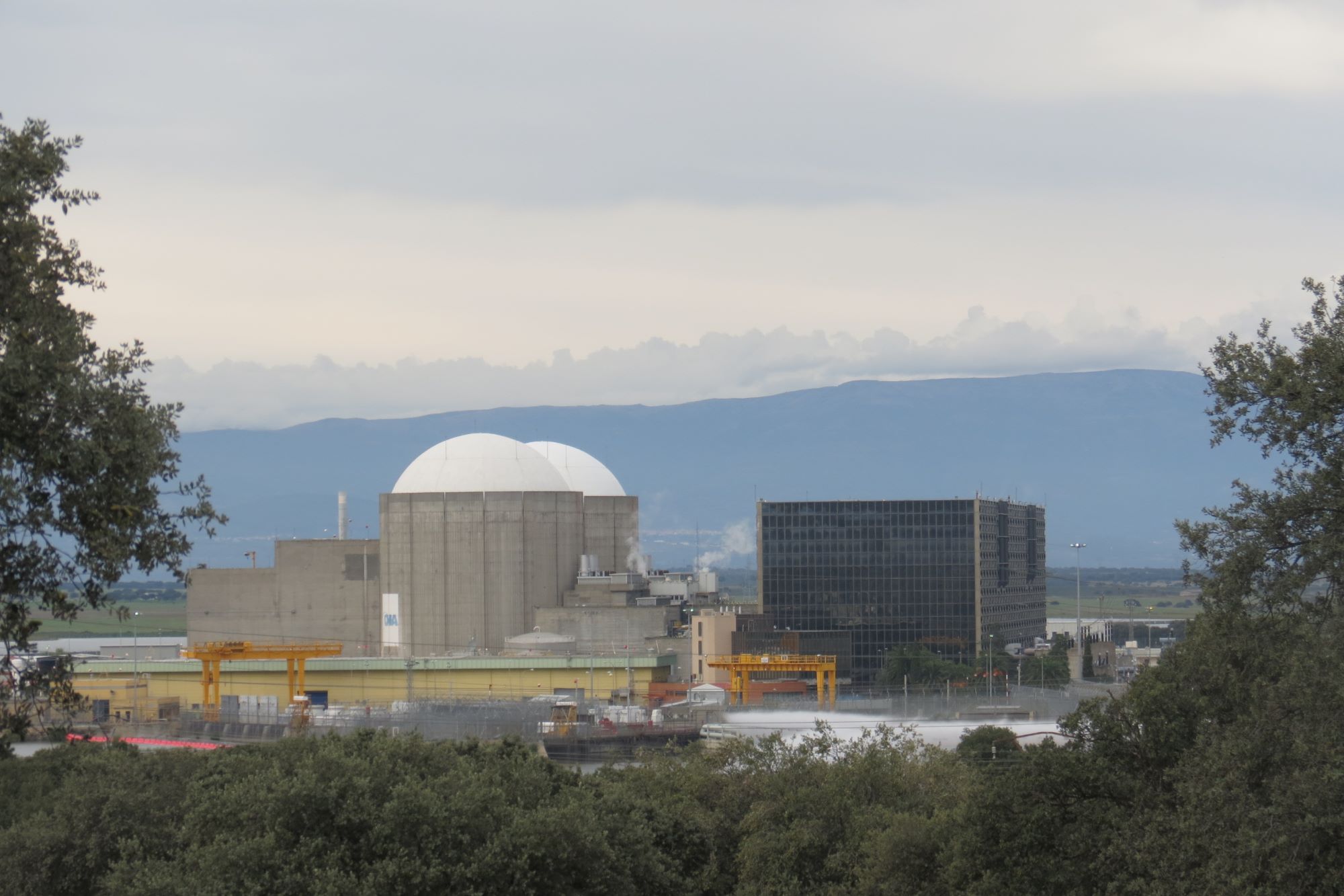 Imagen de la central nuclear de Almaraz