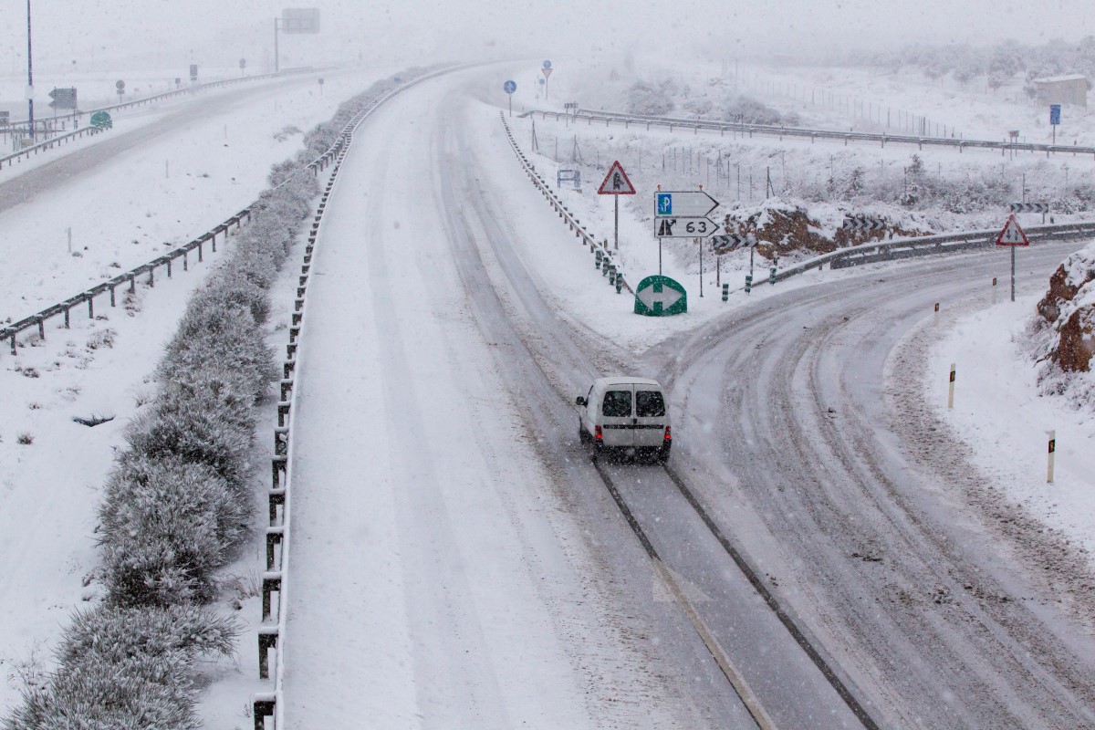 Carretera nevada