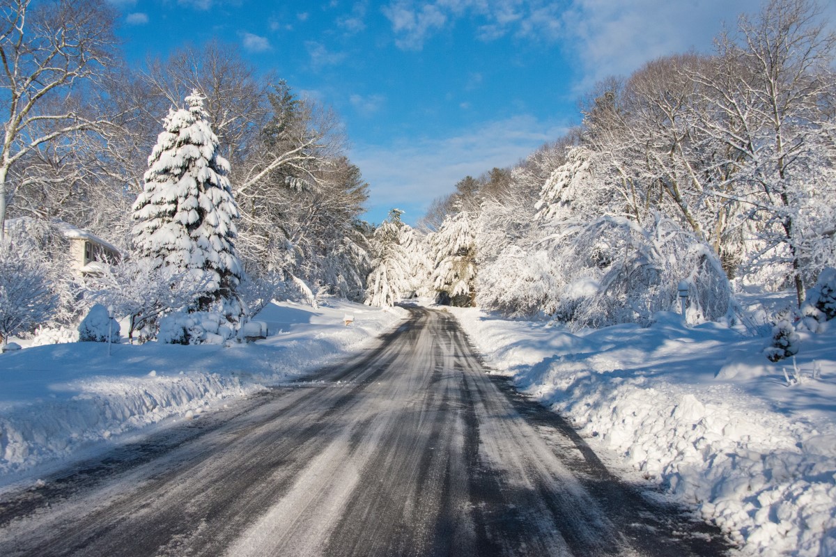 Carretera nevada