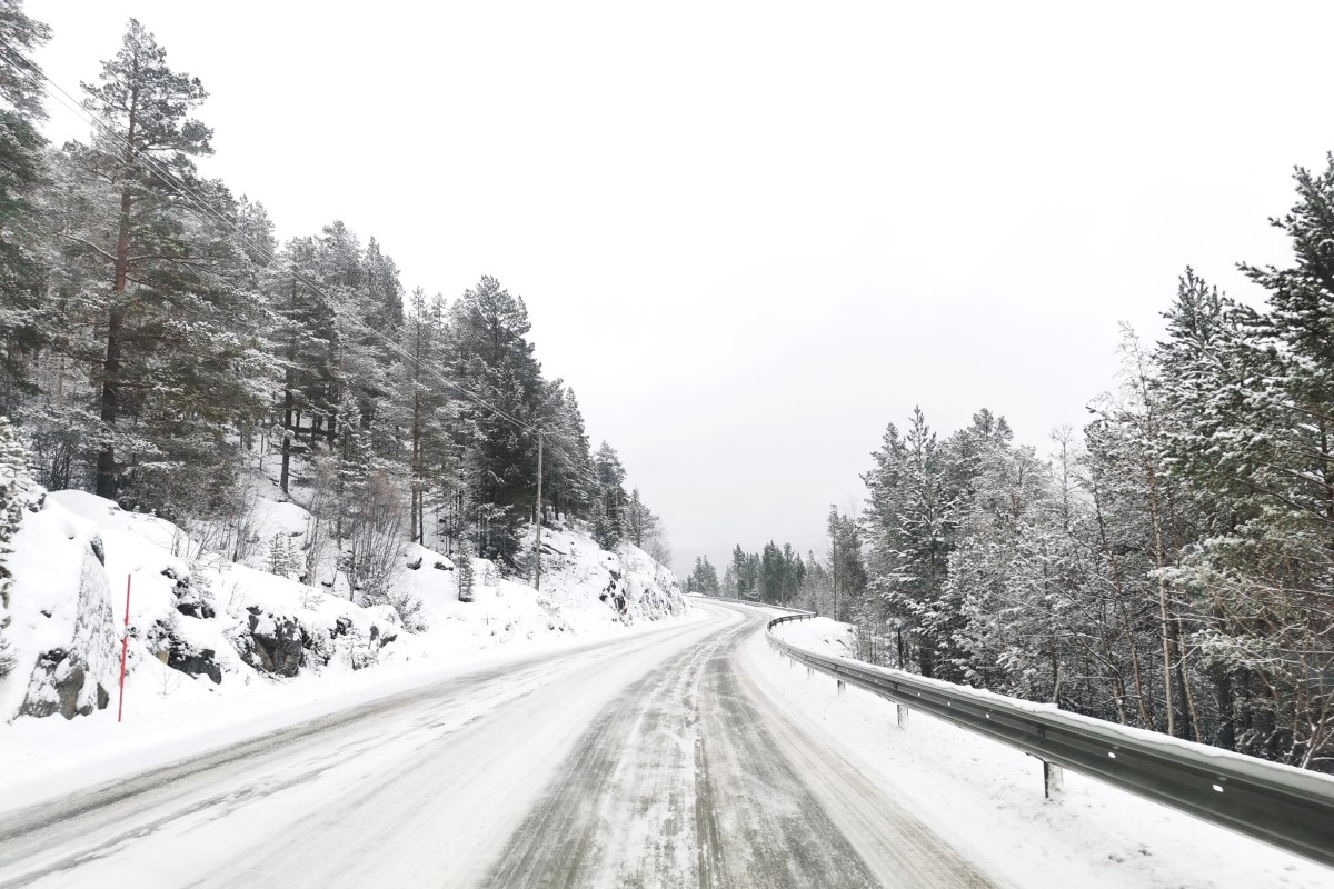 Carretera nevada