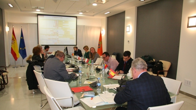 los asistentes analizan el desarrollo actual del proyecto