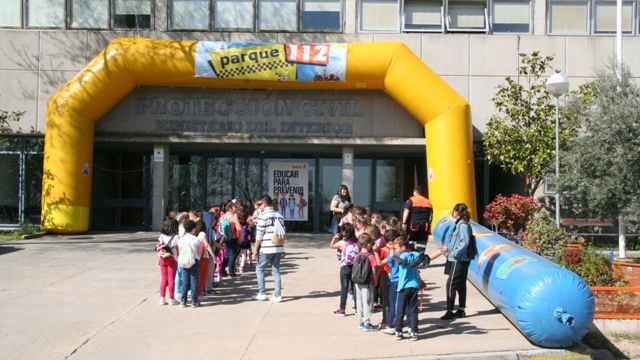 colegios en el centro de Escuela de Protección Civil