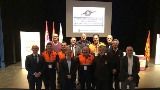 foto con todos los representantes de las VI jornadas nacionales de voluntarios de Protección Civil
