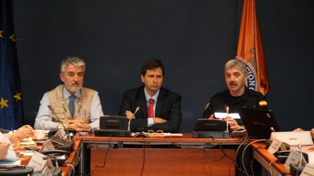 director general de Protección Civil y Emergencias en el consejo de dirección del Plan Estatal de los terremotos de Murcia