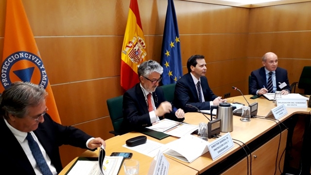 el subsecretario del Ministerio del Interior, Luis Aguilera ha presidido la reunión del Comité Estatal de Coordinación de la Operación Paso del Estrecho 2018
