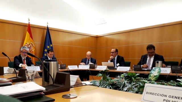 en la reunión también se tratan otro elemento fundamental de la OPE que es el dispositivo de seguridad.