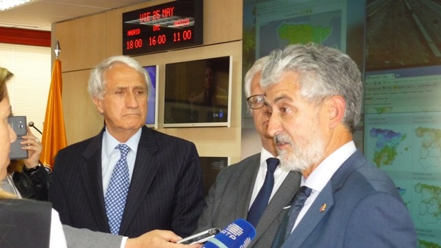 entrevista del director general Juan Díaz Cruz con los medios de comunicación