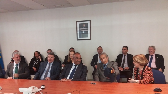 el director general de Protección Civil y Emergencias, Juan Díaz Cruz, ha participado en la reunión