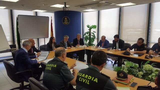 el director general de Protección Civil y Emergencias preside en Algeciras la reunión de Comité de Dirección Provincial de la Operación Paso del Estrecho 2018