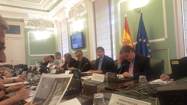 se reúnen el comité estatal de coordinación de incendios forestales