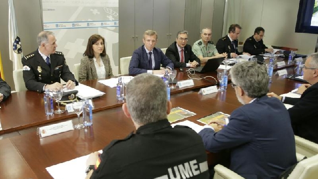 reunión donde el Comité ha Integrado de Incendios de Galicia para 2018